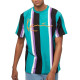 Karl Kani Ανδρική κοντομάνικη μπλούζα Signature Stripe Tee